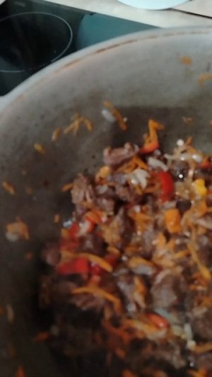 Овощное рагу с мясом 🍲