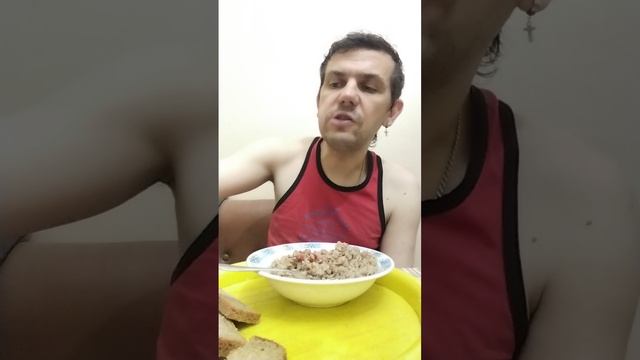 Мукбанг обжор / гречневая каша с тушёной свининой / очень вкусно и полезно смотреть онлайн