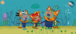 Три Кота Мультфильм Морской котик.