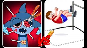 🌈SPRUNKI Transformer Monster vs Draw One Miss Part Brain Games