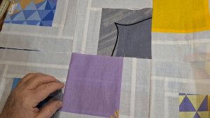 Шью покрывало пэчворк. Медленно, но процесс идёт.