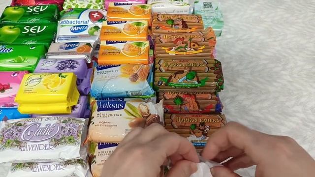 Запасы кускового мыла ✨ Начало 2025г✨2 коробка смотреть онлайн