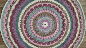 Урок 1/ Коврик из трикотажной пряжи ...