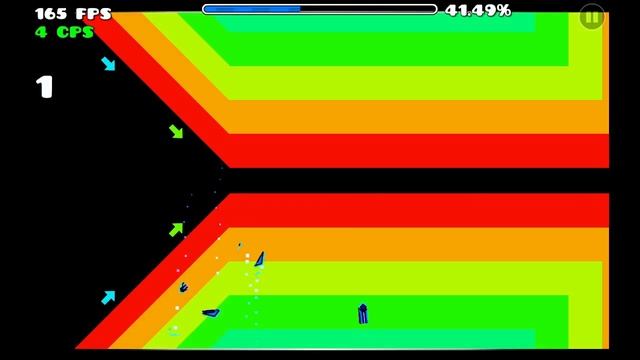 Прохожу спам челленджи | Geometry Dash смотреть онлайн