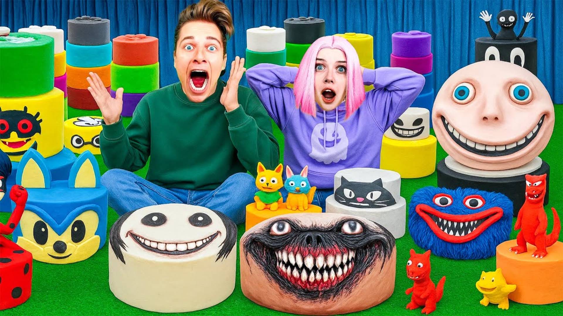 НИКОГДА не готовь ВСЕМ МОНСТРАМ ТОРТ в 3:00 НОЧИ — ЭТО БЫЛА МОЯ САМЫЙ БОЛЬШАЯ ОШИБКА! смотреть онлайн