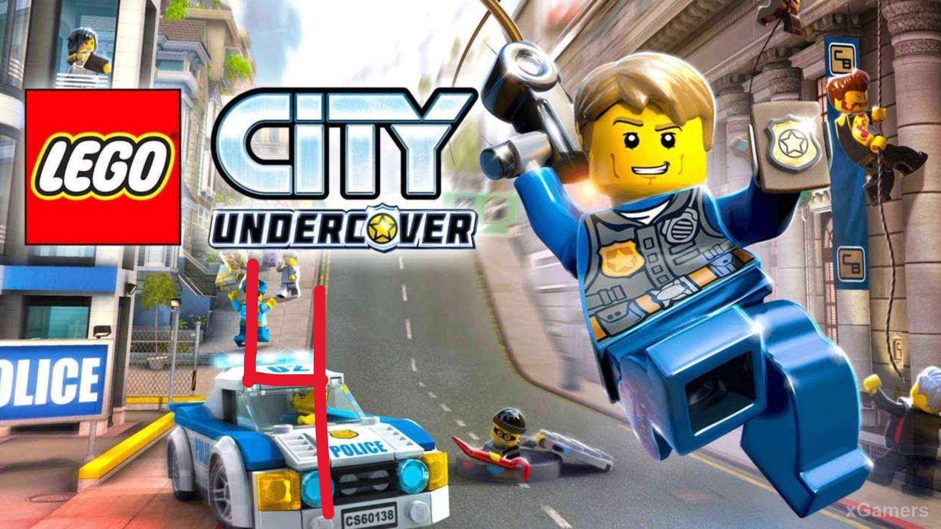 Лего Прохождение // Lego City Undercover // часть 4