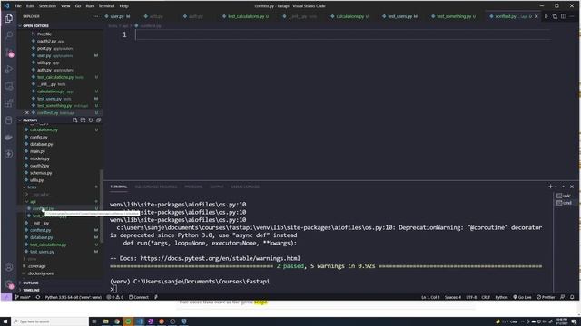 Python API Development - Comprehensive Course for Beginners - 16of18 смотреть онлайн