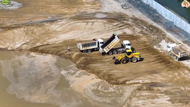 Строительство, засыпка, высотные съёмки