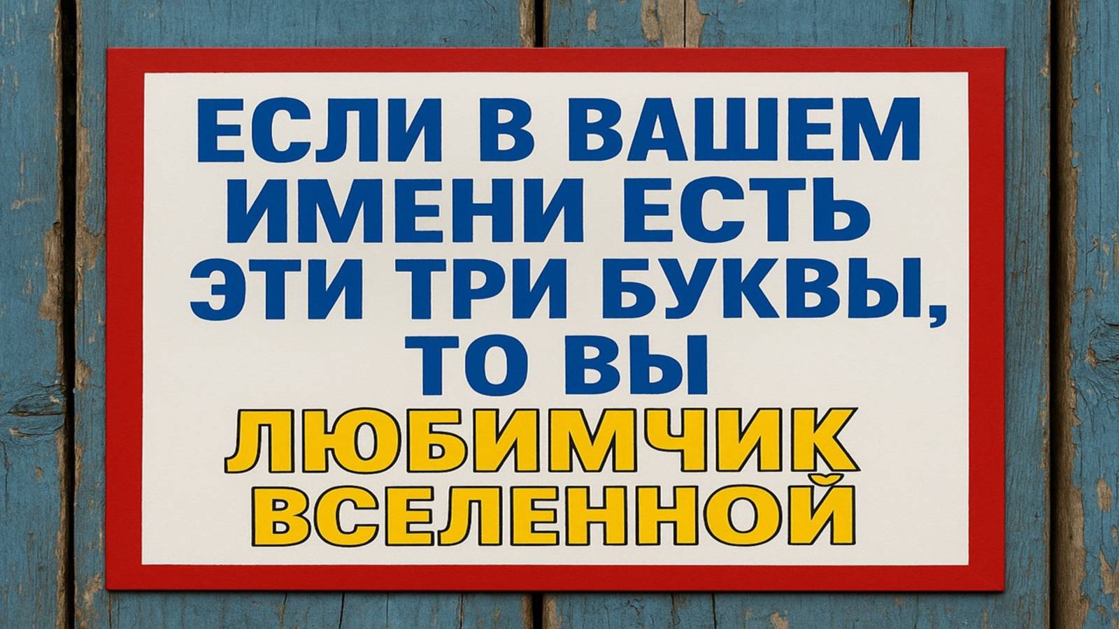 Эти буквы в вашем имени приносят богатство и любовь: Вселенная узнаёт своих избранных смотреть онлайн