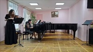 М.Вартанян "Экспромт" для скрипки и фортепиано