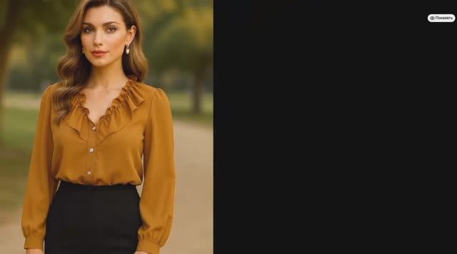 Крой и пошив блузки с рюшами смотреть онлайн