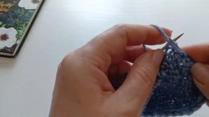 Теневой узор спицами.