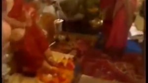 Шри Рама Кавач в присутствии Шри Матаджи. 1987.04.10  Пуджа Шри Раме. Швейцария