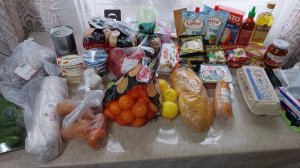 Купили не много продуктов