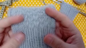 🧤Как связать простые рукавички из пуха норки🧤2 часть