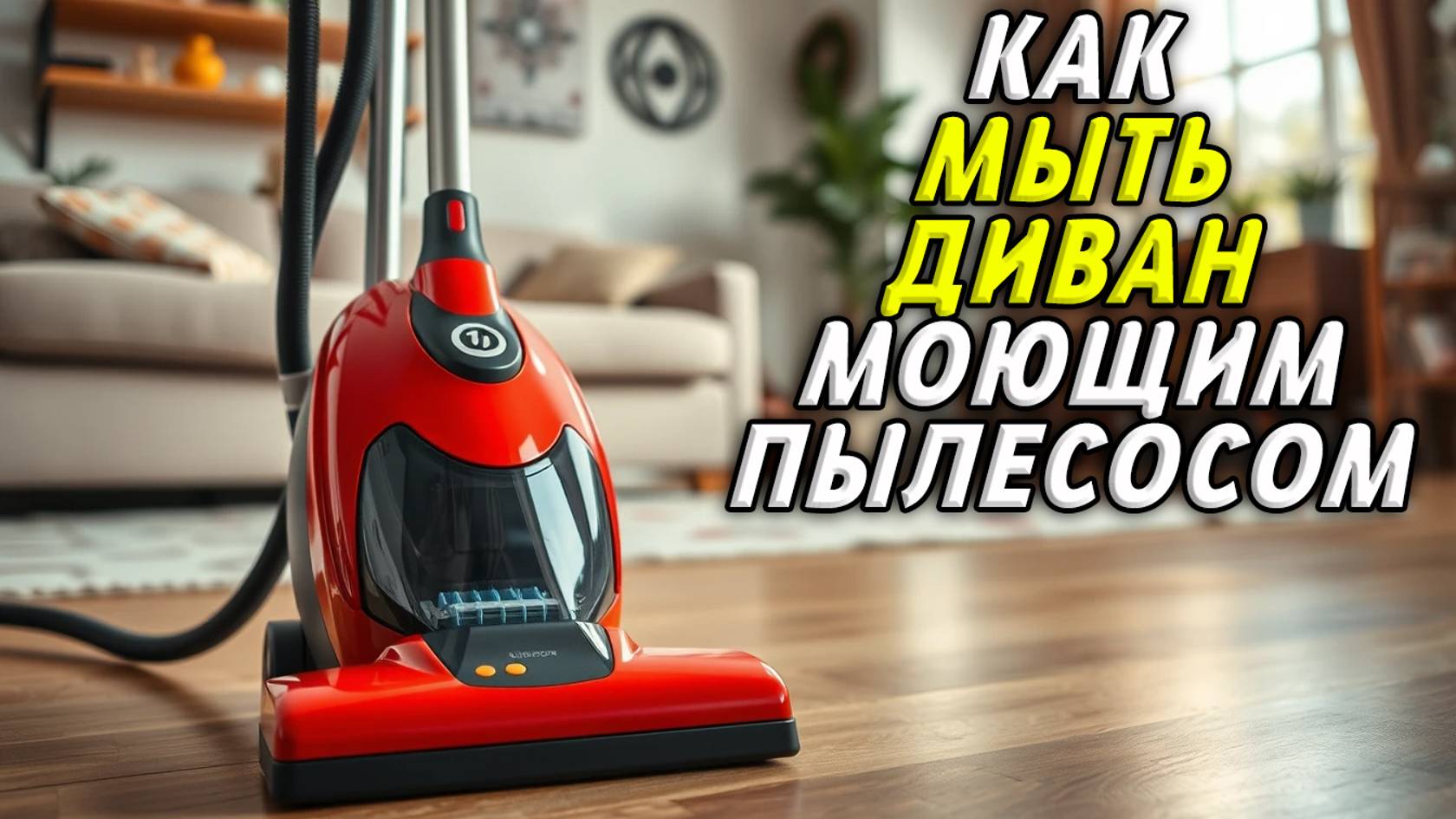 Как мыть диван моющим пылесосом смотреть онлайн