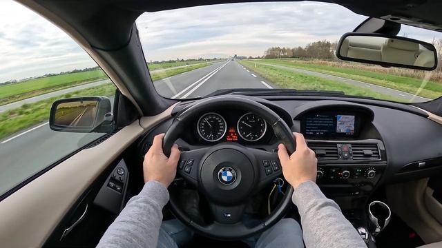 BMW 630i S E63 2005 POV test drive смотреть онлайн