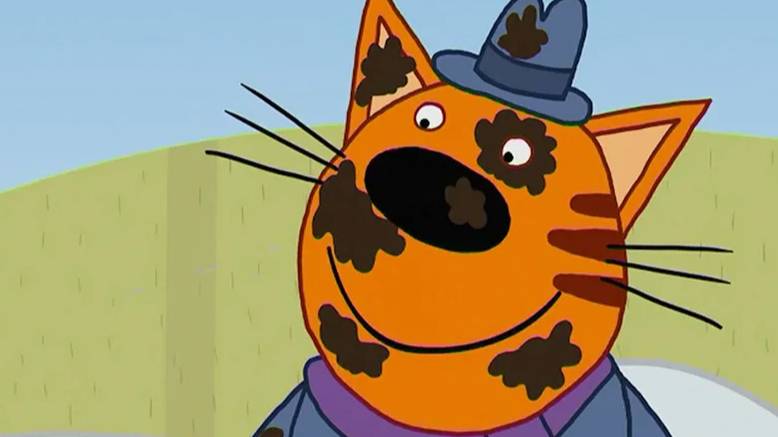 ТРИ КОТА РАСКРАСКА - РАСКРАСКА КАРАМЕЛЬКА - ТРИ КОТА МУЛЬТИК - ТРИ КОТА смотреть онлайн