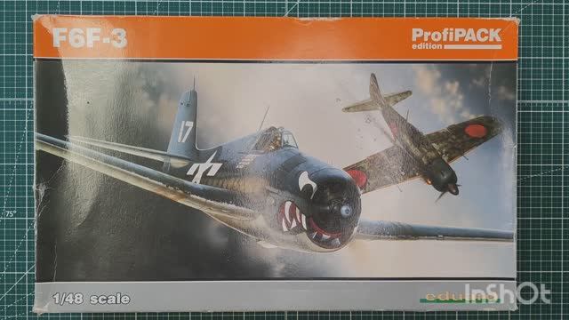 №270 Hellcat F6F3 1/48 Eduard стройка