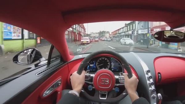 BUGATTI CHIRON POV Test Drive