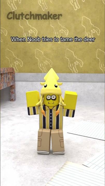 When Newbie tries to tame the deer in 99 night in the forest 💀 смотреть онлайн