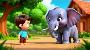 Слоненок и малыш