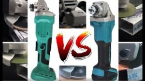 Сравнение двух бюджетных аккумуляторных болгарок под аккумуляторы Makita 18v с Aliexpress