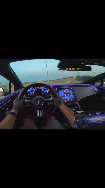 MERCEDES BENZ QEQ - Тест на ускорение смотреть онлайн