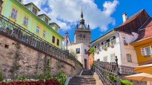 🚶 SmartTV 4К ➤ 🏰 Самый красивый средневековый город Европы - Сигишоара, Румыния! 🏰