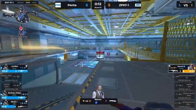 TOP 8 (2игра) PENTA vs ZPKT-1 2025 Турнир ТЭК от GDUgame