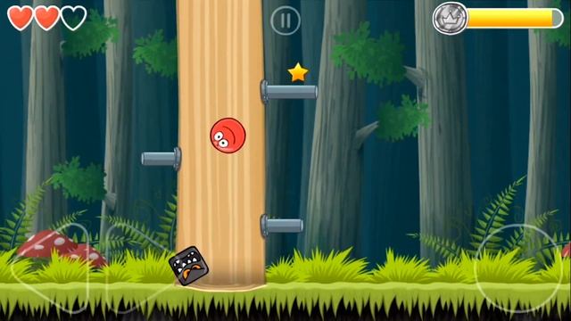 КРАСНЫЙ ШАР против Черного КВАДРАТА #3 Шарика на роллы  Мультик про Red Ball 4