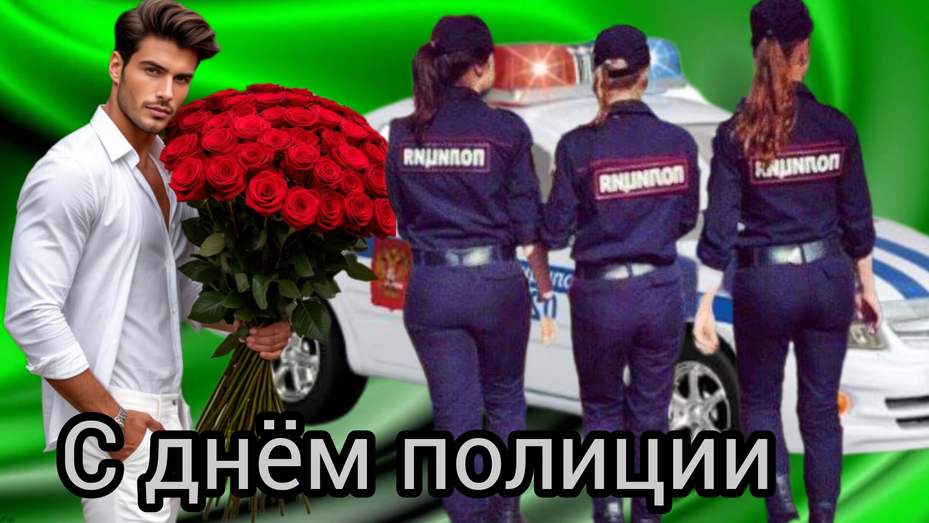 с Днём полиции поздравление музыкальная открытка смотреть онлайн