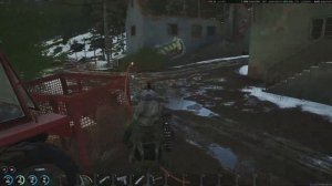 SCUM (4 серия) Теперь у меня есть рабочий трактор.