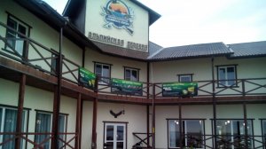 "Альпийская деревня" на Волге. Апрель 2016 года.