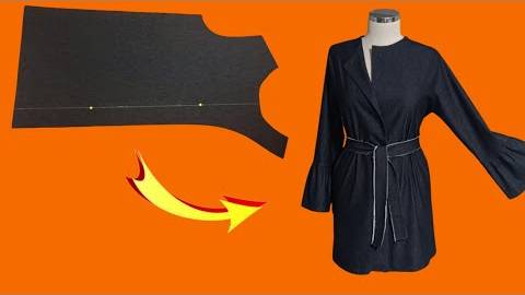 ✅ОЧЕНЬ ПРОСТОЙ ✅Практичный крой и пошив пальто смотреть онлайн