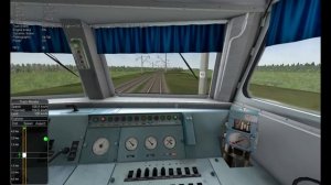 Кабина ЭР9т  3д в OP. Версия OP 3594 Маршрут: Пермь2