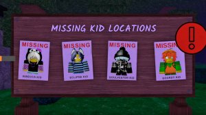 Дети из 99 ночей в лесу в образе тунов Мира Дэнди в Роблокс