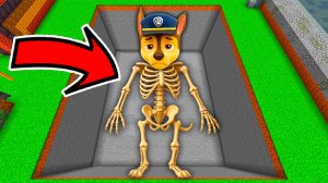 Я нашел СКЕЛЕТ ГОНЩИКА ЩЕНЯЧИЙ ПАТРУЛЬ в Майнкрафте