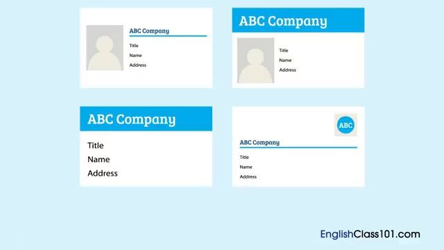 A2 Listening. Choosing a card design
