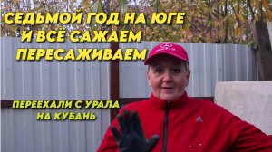 1018 Жизнь пенсионеров на Кубани/Посадка малины/Обзор наших покупок