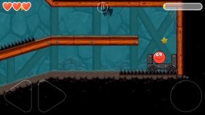 КРАСНЫЙ ШАР против Черного КВАДРАТА #8 Шарик  ПОД ЗЕМЛЕЙ  Мультик про Red Ball 4