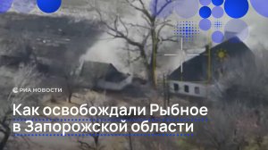 Как освобождали Рыбное в Запорожской области