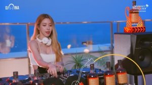 [DJ이나] 🎧EDM 최신클럽음악📀몽키숄더와 저녁 바다를 배경으로 루프탑 디제잉 클럽파티