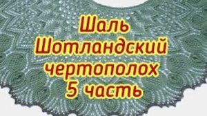 Шаль Шотландский чертополох  5 часть с 75 по 88 ряд