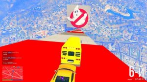 САМЫЙ ПРИЗРАЧНЫЙ СПУСК БЕЗ ТОРМОЗОВ ! ОХОТНИКИ ЗА ПРИВИДЕНИЯМИ ! - СТЕНКА НА СТЕНКУ В ГТА 5 ОНЛАЙН