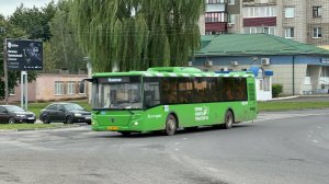«Новенький!» Автобус ЛиАЗ-5292.65 №АХ097 в Железногорске, 2025 год