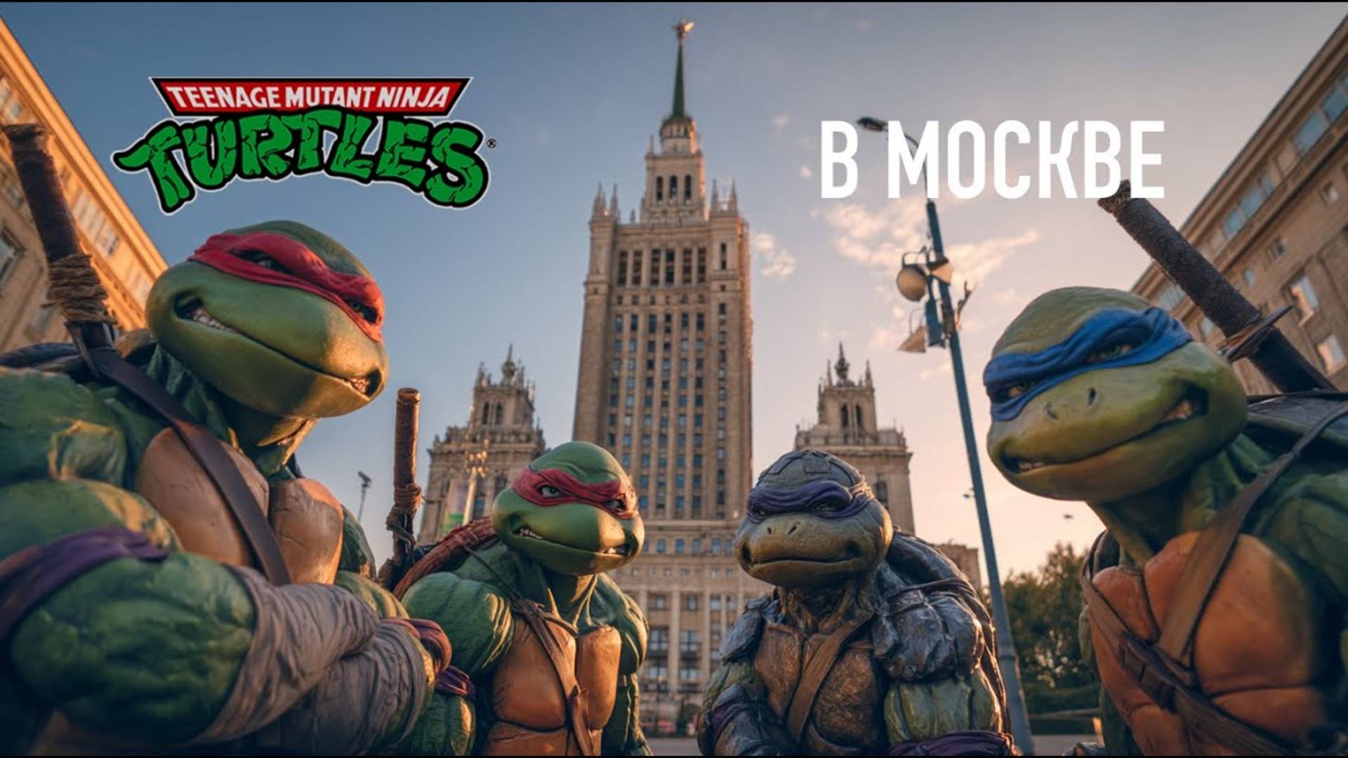 Черепашки Ниндзя в Москве смотреть онлайн