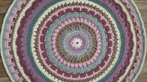 Урок 4/ Коврик из трикотажной пряжи..