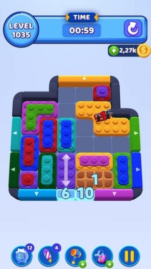 Color Block Jam 1035 Уровень