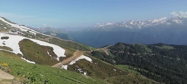 Роза Пик, горы.